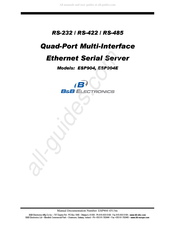 B&B Electronics ESP904 Manual