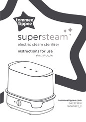 Tommee Tippee TMT19620 Instructions For Use Manual