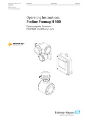 Endress+Hauser Proline Promag H 500 Operating Instructions Manual