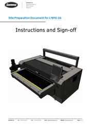 Summa L1810-26 Instructions Manual