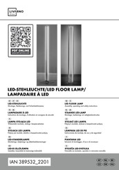 LIVARNO home 100357971 Assembly, Operating And Safety Instructions
