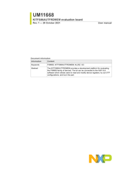 NXP Semiconductors KITFS86AUTFRDMEM User Manual