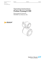 Endress+Hauser Proline Promag H 300 Operating Instructions Manual