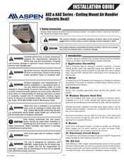 Aspen AEC Series Installation Manual