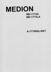 Medion LiteOn A-1770NSL Manual