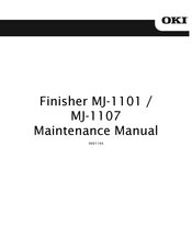 Oki MJ-1107 Maintenance Manual