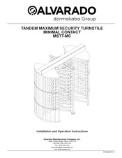 Dormakaba Alvarado MSTT-MC Installation And Operation Instruction Manual
