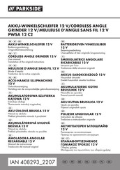Parkside PWSA 12 C2 User Manual