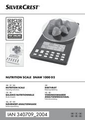 Silvercrest 340709 2004 Operating Instructions Manual