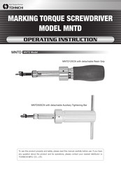 Tohnichi MNTD Operating	 Instruction