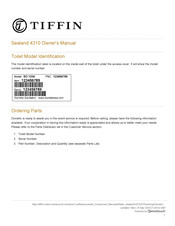 Tiffin Motorhomes Sealand 4310 Owner's Manual