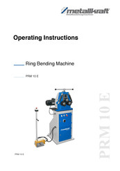 Metallkraft PRM 10 E Operating Instructions Manual