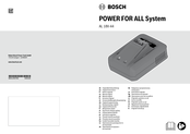 Bosch AL 18V-44 Original Instructions Manual