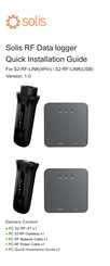 Solis S2-RF-LINK 4Pin Quick Installation Manual
