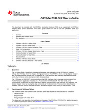 Texas Instruments DRV84 EVM Series User Manual