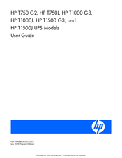 HP T1000J User Manual