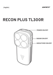 Giant RECON PLUS TL300R Manual