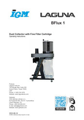 IGM Laguna BFlux 1 Operating Instructions Manual