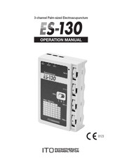 ITO ES-130 Operation Manual