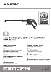 Parkside 446599 2307 Translation Of The Original Instructions