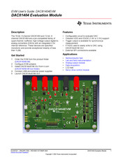 Texas Instruments DAC81404 User Manual