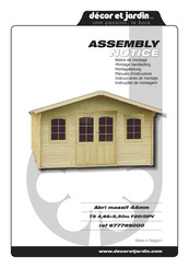 Décor et Jardin 87778S000 Assembly Notice