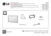 LG 27LN572M9UC Easy Setup Manual