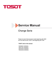 Tosot CB146025602 Service Manual