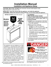 Majestic MERIDIAN PLATINUM Series Installation Manual