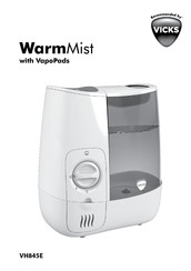 Vicks WarmMist VH845 User Instructions