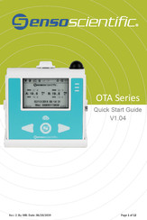 SensoScientific OTA Series Quick Start Manual