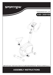 SPORTNOW A90-366V00WT Assembly Instructions Manual