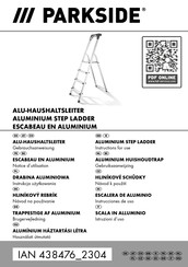 Parkside 438476 2304 Instructions For Use Manual