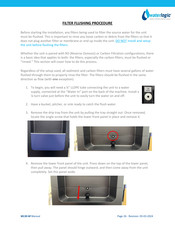 WaterLogic WL50-M Procedure