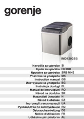 Gorenje IMD1200SB Instruction Manual