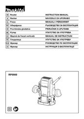 Makita RP0900 Instruction Manual