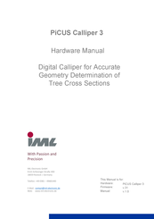 IML PiCUS Calliper 3 Hardware Manual