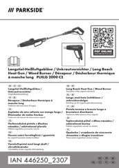 Parkside PLHLG 2000 C2 Translation Of The Original Instructions