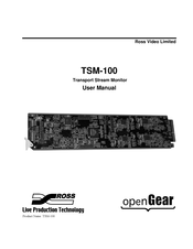 Ross openGEAR TSM-100 User Manual