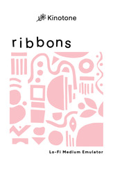 Kinotone ribbons Instruction Manual
