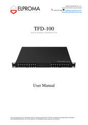 Elproma TFM-11316 User Manual