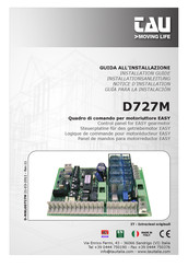 tau D727M Installation Manual