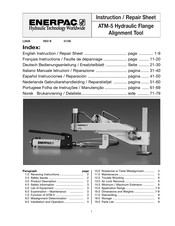 Enerpac ATM-5 Instruction Sheet