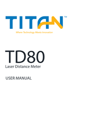 Titan TD80 User Manual