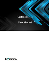 Wecon VZ2400-11G/15P User Manual