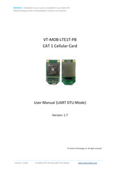 Vantron VT-MOB-LTE1T-PB User Manual
