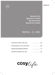 COSYLIFE CL-R8C Instructions For Use Manual
