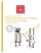 AMCOL 3500F Operator's Manual