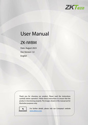 ZKTeco ZK-IWBM User Manual