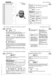 Siemens WF 636 Series Operating Manual